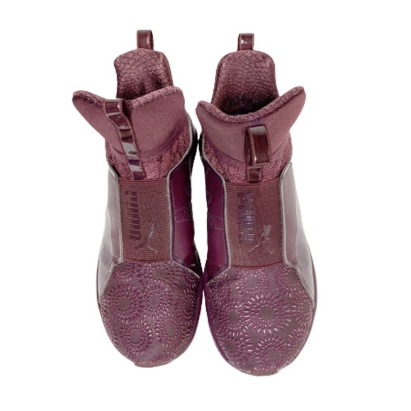 Puma Fierce KRM Winetasting Red Plum Sneakers 7 - Picture 4 of 12